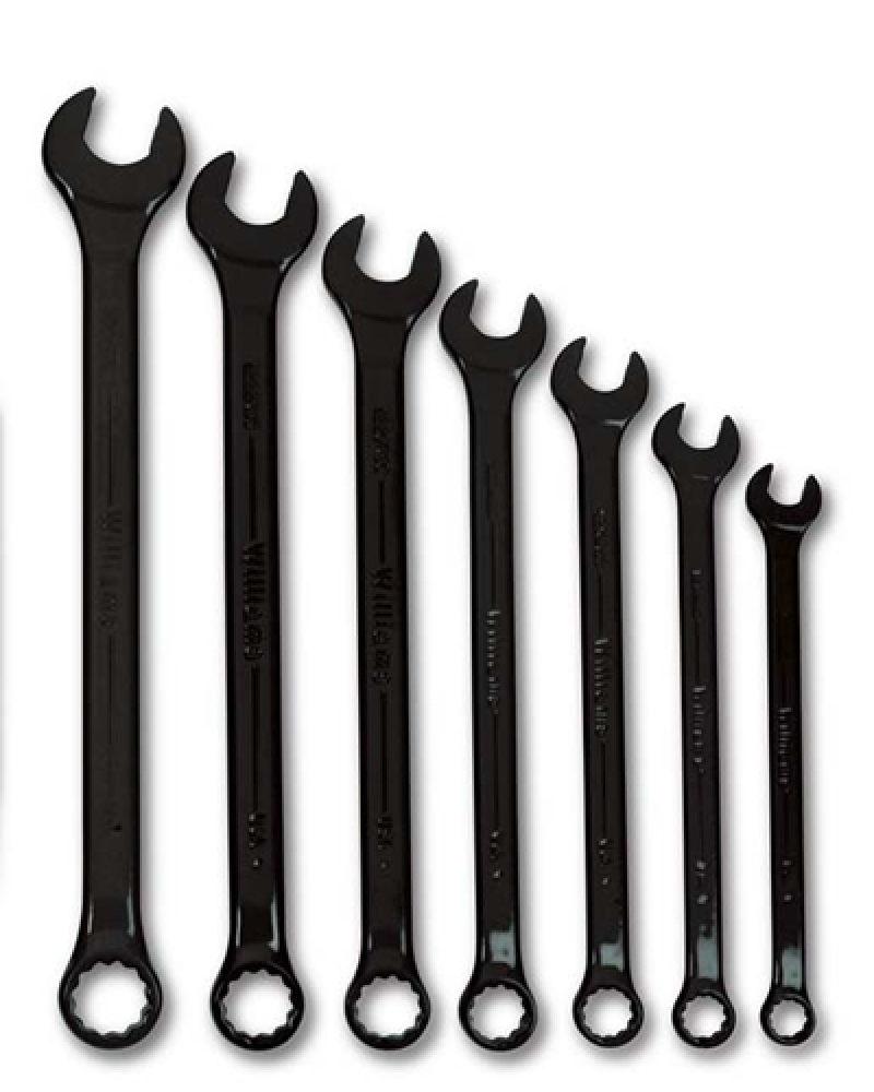 7 pc SAE SUPERCOMBO® Black Industrial Finish Combination Wrench Set
