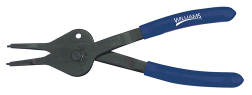 0° Tip Angle (Degree), .090 Tip Size Snap Ring Pliers