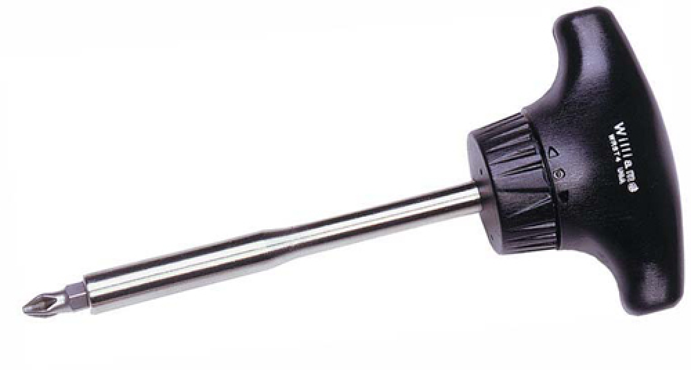 3 7/8&#34; T-Handle Ratcheting Screwdriver