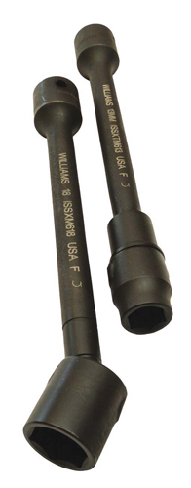 1/2&#34; Drive 6-Point SAE 3/8&#34; 4.09&#34;/103.9mm Shank Length Tension Socket Flextension