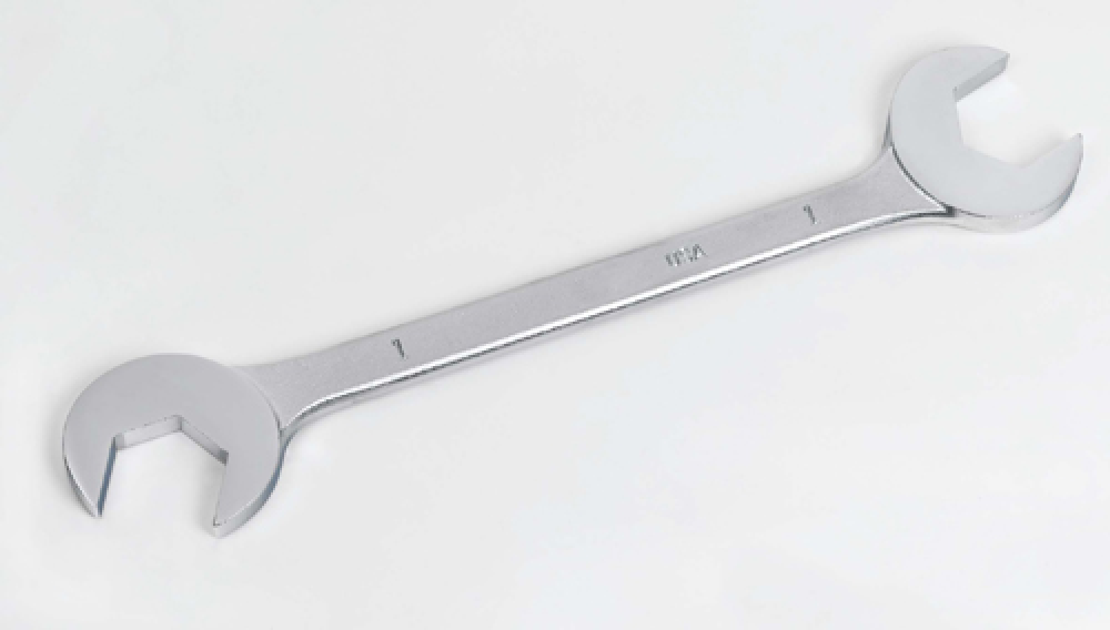 7/16&#34; SAE 15° - 60° Double Open End Angle-Head Wrench