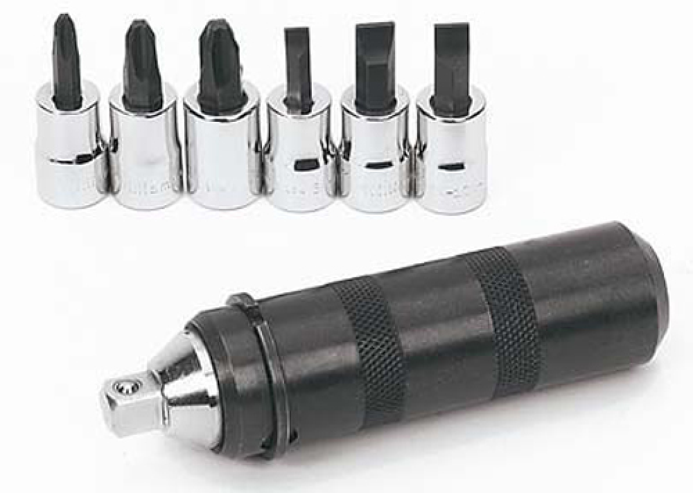 7 pc 3/8&#34; Drive -Point Impact Driver Set