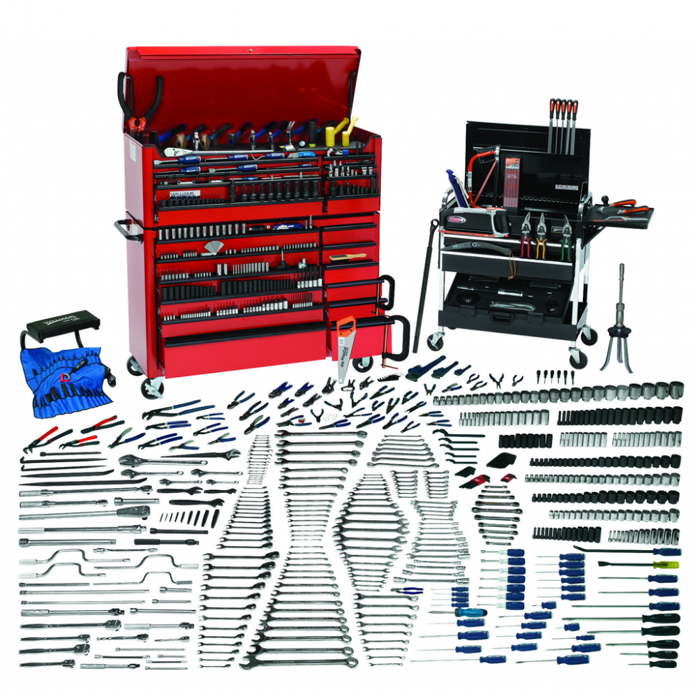 Mega Tool Set with Tool Boxes