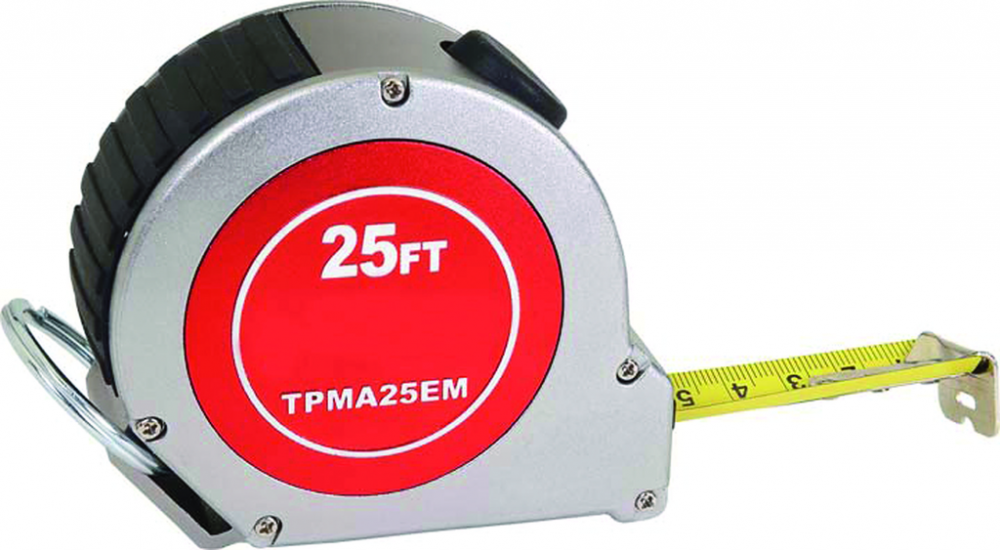 Tape Measure with Safety Ring