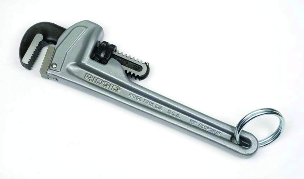 Tools@Height 14&#34; Aluminum Straight Pipe Wrench