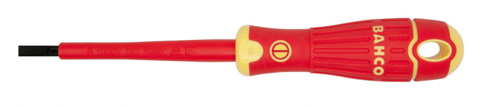 BAHCOFIT ScrewDriver Insulated Slotted 12-1/2 x 8 x 3/8