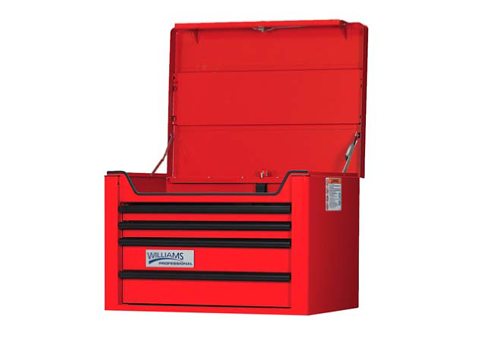 26&#34; Wide x 20&#34; Deep 4-Drawer Professional Series Tool Chest Red