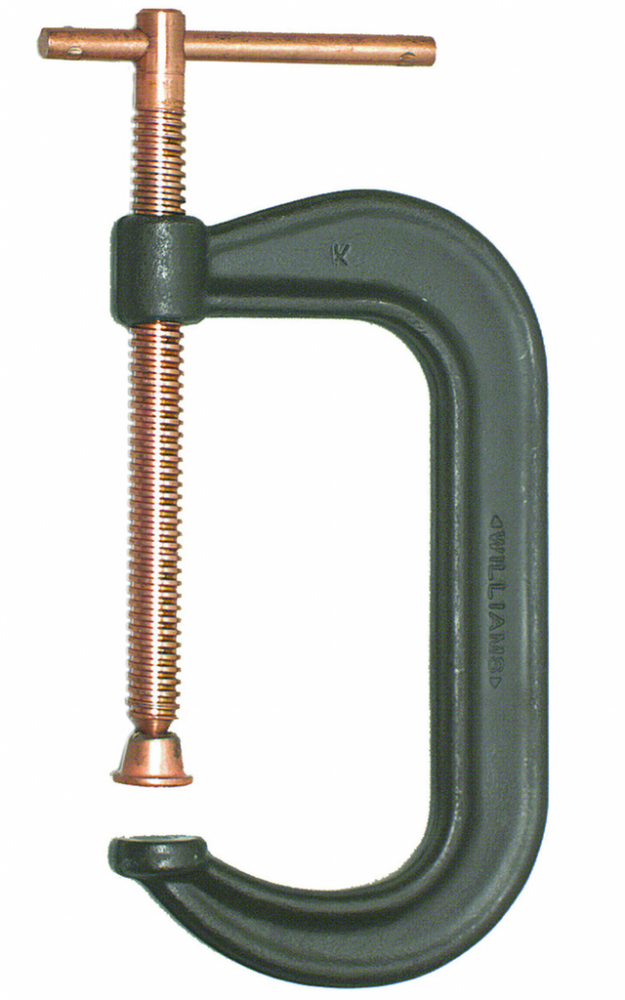 Copper Plated Screw C-Clamp Capacity 2&#34;