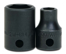 Williams JHW2M-612 - 3/8" Drive 6-Point Metric 12 mm Shallow Impact Socket