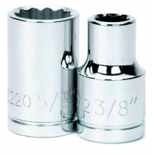 Williams JHW32140 - 1/2" Drive Shallow 6-Point Sockets, SAE