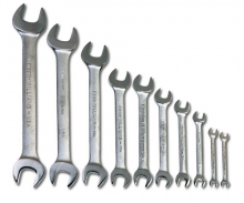 Williams JHWMWS-31 - 10 pc Metric Double Head Open End Wrench Set
