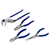 Williams JHWPLS-4GL - 4 pc Combination Pliers Set