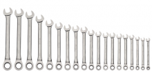 Williams JHMWS1125NRC - 19 pc Metric Combination Ratcheting Wrench Set