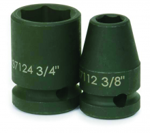 Williams JHW37134 - 1/2" Drive Shallow Impact Sockets, 6-Point, SAE