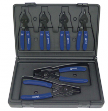 Williams JHWPL-1606 - 6 pc Combination Internal/External Snap Ring Plier Set