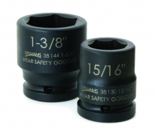 Williams JHW38130 - 3/4" Drive Shallow Impact Sockets, 6-Point, SAE