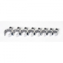 Williams JHWWSBCF-8 - 8 pc 3/8" Drive 12-Point SAE Flare Nut Crowfoot Wrench Set