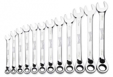 Williams JHWMWS-12RC - 12 pc Metric Reversible Ratcheting Combination Wrench Set