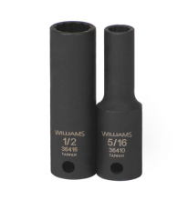 Williams JHW36414 - 3/8" Drive SAE 7/16" Impact Deep Socket