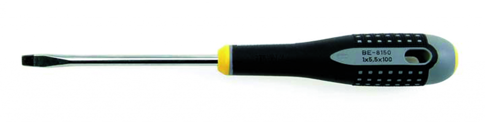 Screwdriver, Slot, Ergo Handle, 10-3/4 X 6 X 1/4