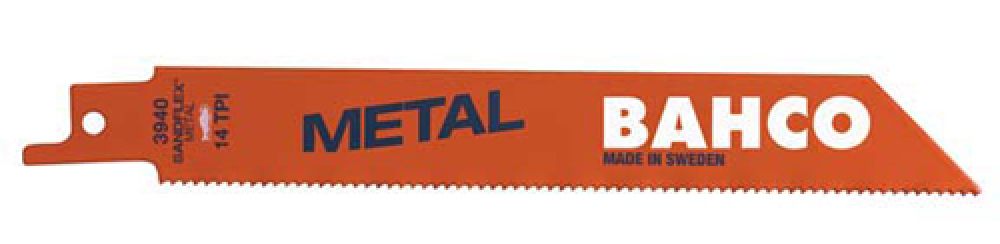 5 Pack 4&#34; Bi-Metal Reciprocating Saw Blade 18 Teeth Per Inch For Cutting Metal