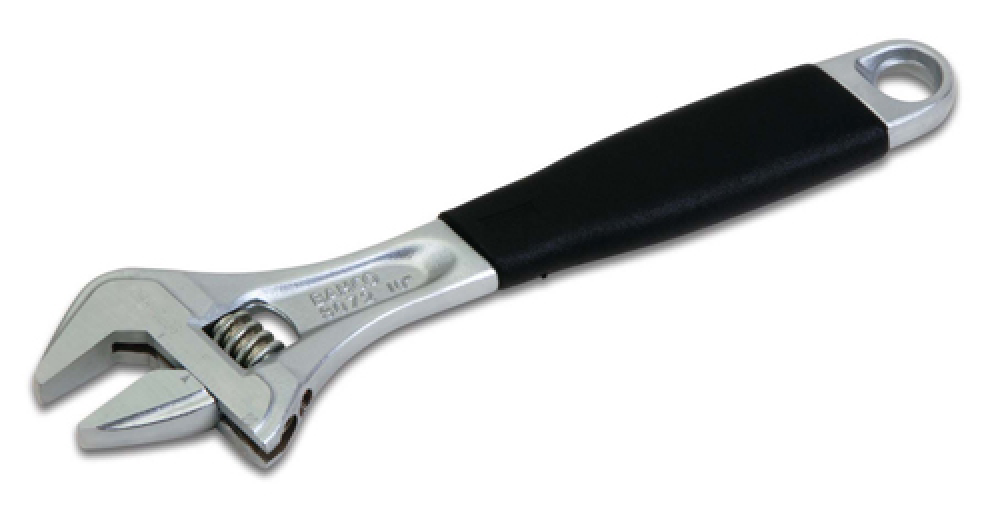 8&#34; SAE Adjustable Chrome Finish Wrench with Ergo™ Handle