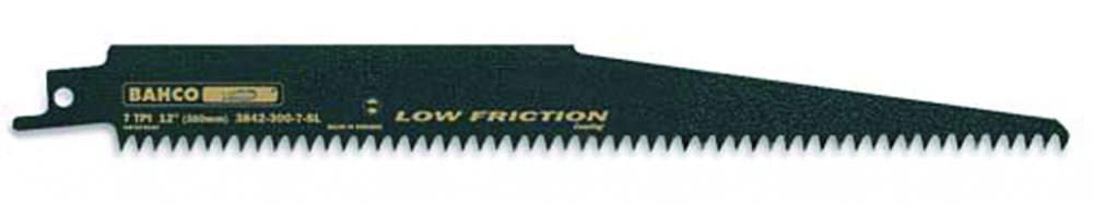 Wood Cut Recip Precision-Ground Teeth Slope,12&#34;, 7 TPI - 10/Pk