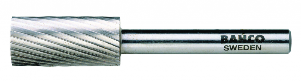 1/2&#34; Head Diameter High Speed Steel Rotary Burrs Cylinder Medium Toothing