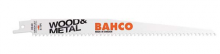 Bahco BAH900906SL2 - 2 Pack 9" Bi-Metal Reciprocating Saw Blade 6 Teeth Per Inch For Cutting Wood and Metal