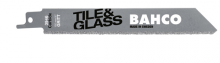 Bahco BAH9604GRST2 - 2 Pack 4" Bi-Metal Reciprocating Saw Blade For Tile & Glass