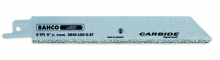 Bahco BAH46150GST2 - Carbide-Grit Recip Blade, Str, 6" TPI - 2/Pk