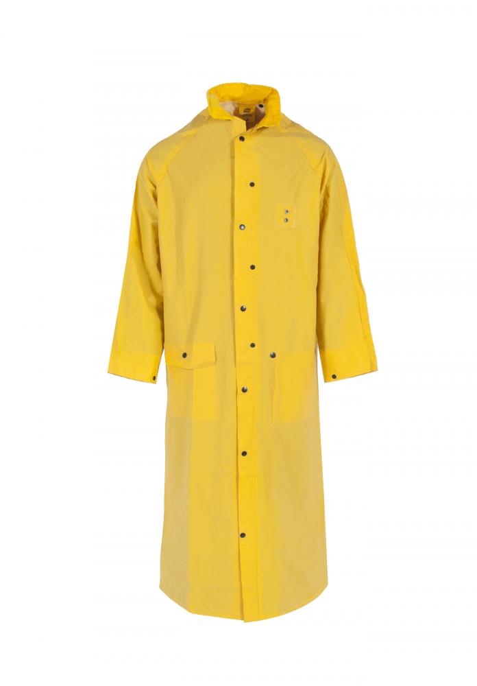 1790C Economy Series 60&#34; Rain Coat - Safety Yellow - Size XL