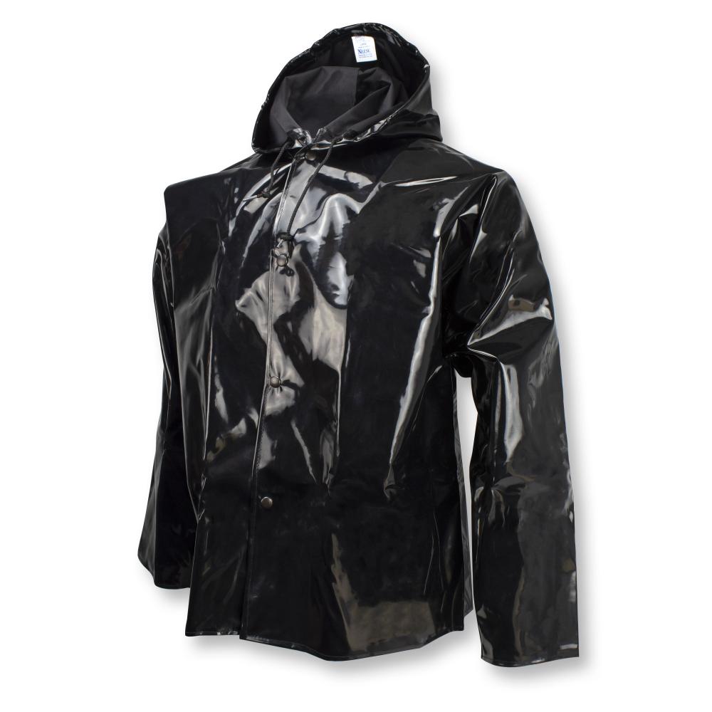 251AJ Iron Shield Jacket with Hood - Black - Size XS