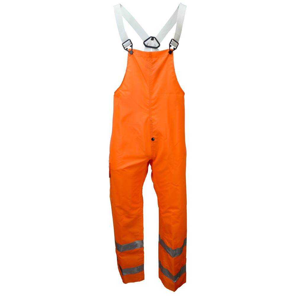 9002BTD Telcom Bib Trouser with Fly - Fluorescent Orange - Size 3X