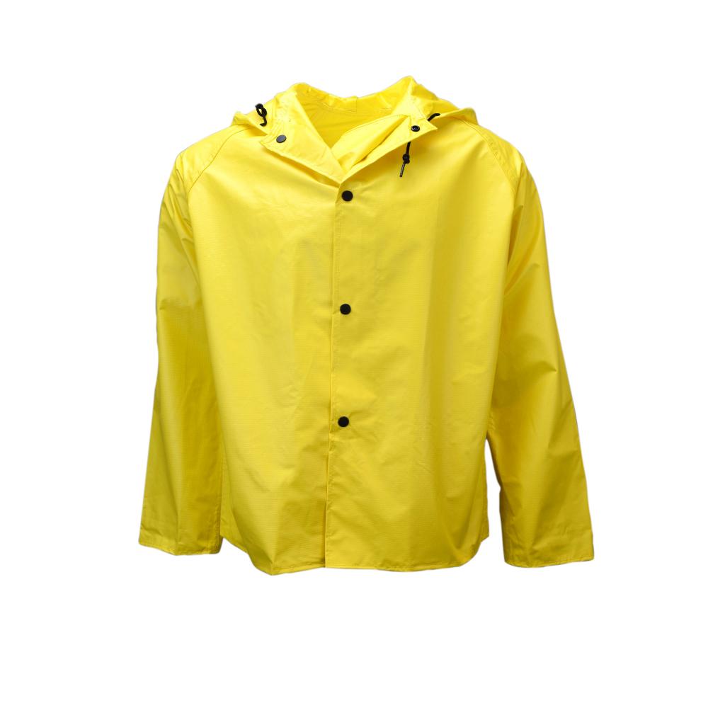 35AJ Universal Jacket with Hood - Safety Yellow - Size L