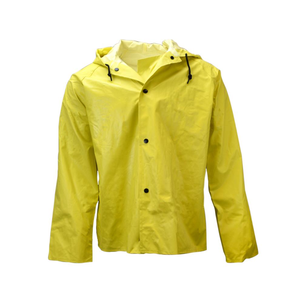 45AJ Magnum Jacket with Hood - Safety Yellow - Size L