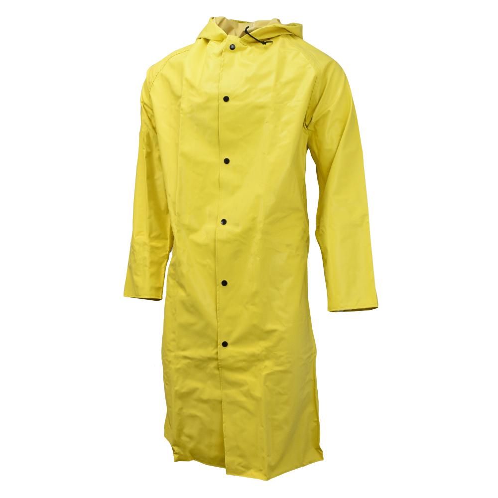 45AC Magnum Coat with Attached Hood - Safety Yellow - Size 5X