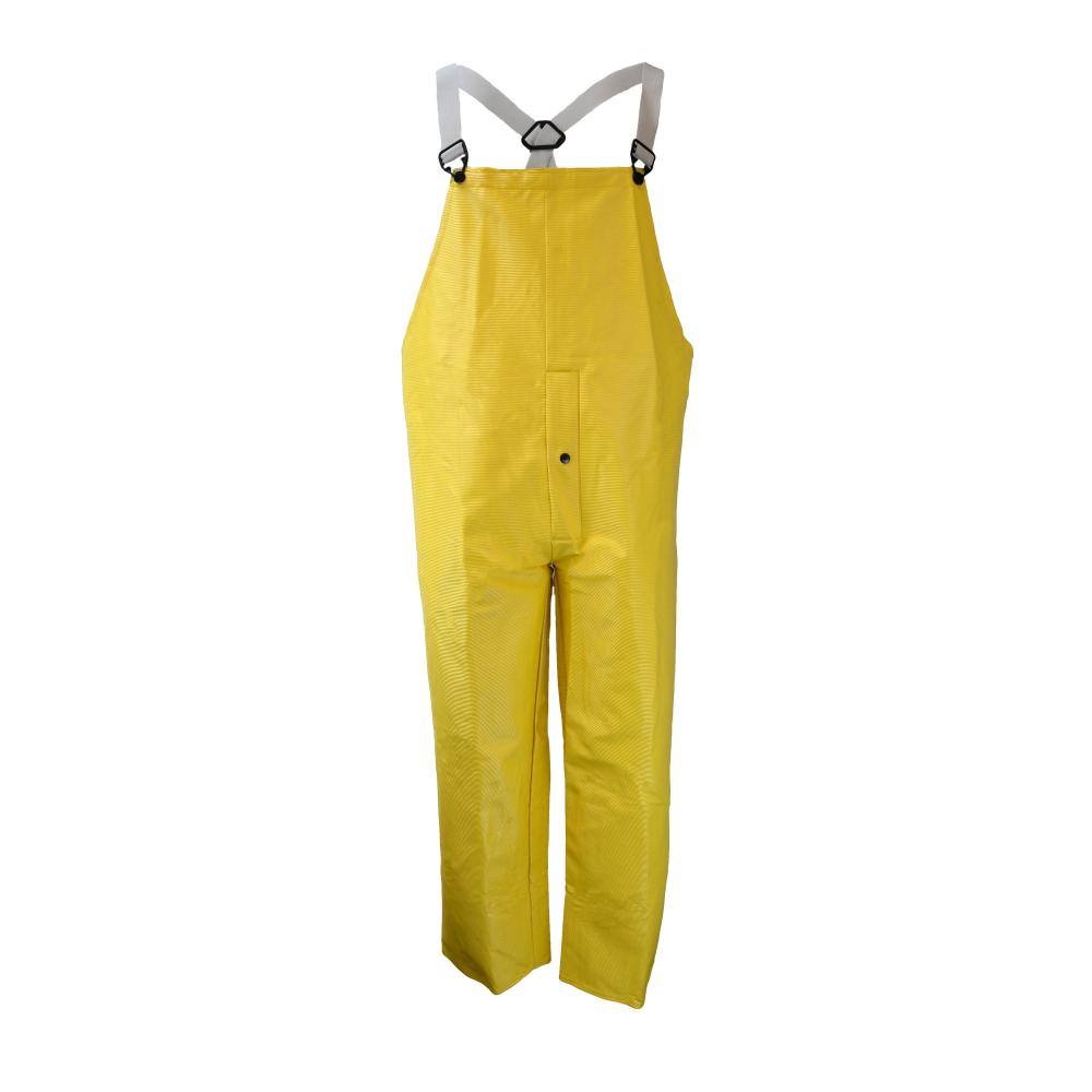 56BTF Dura Quilt Bib Trouser with Fly - Safety Yellow - Size XL