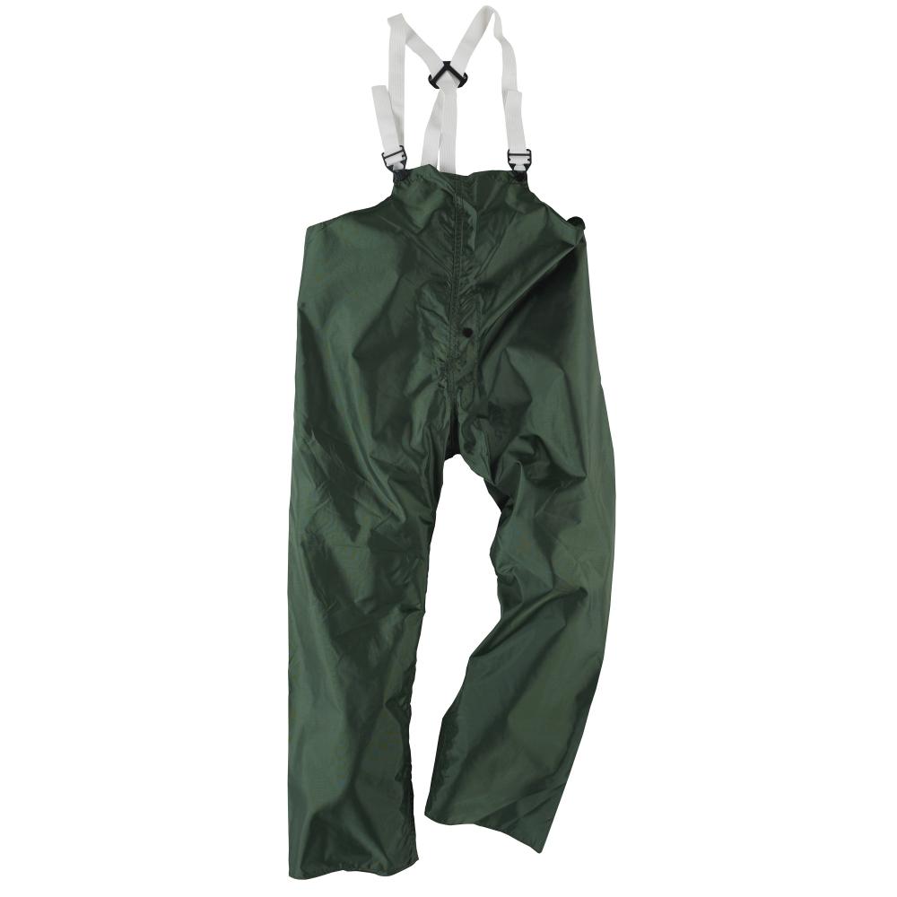 60BTF Outworker Bib Trouser with Fly - Green - Size L