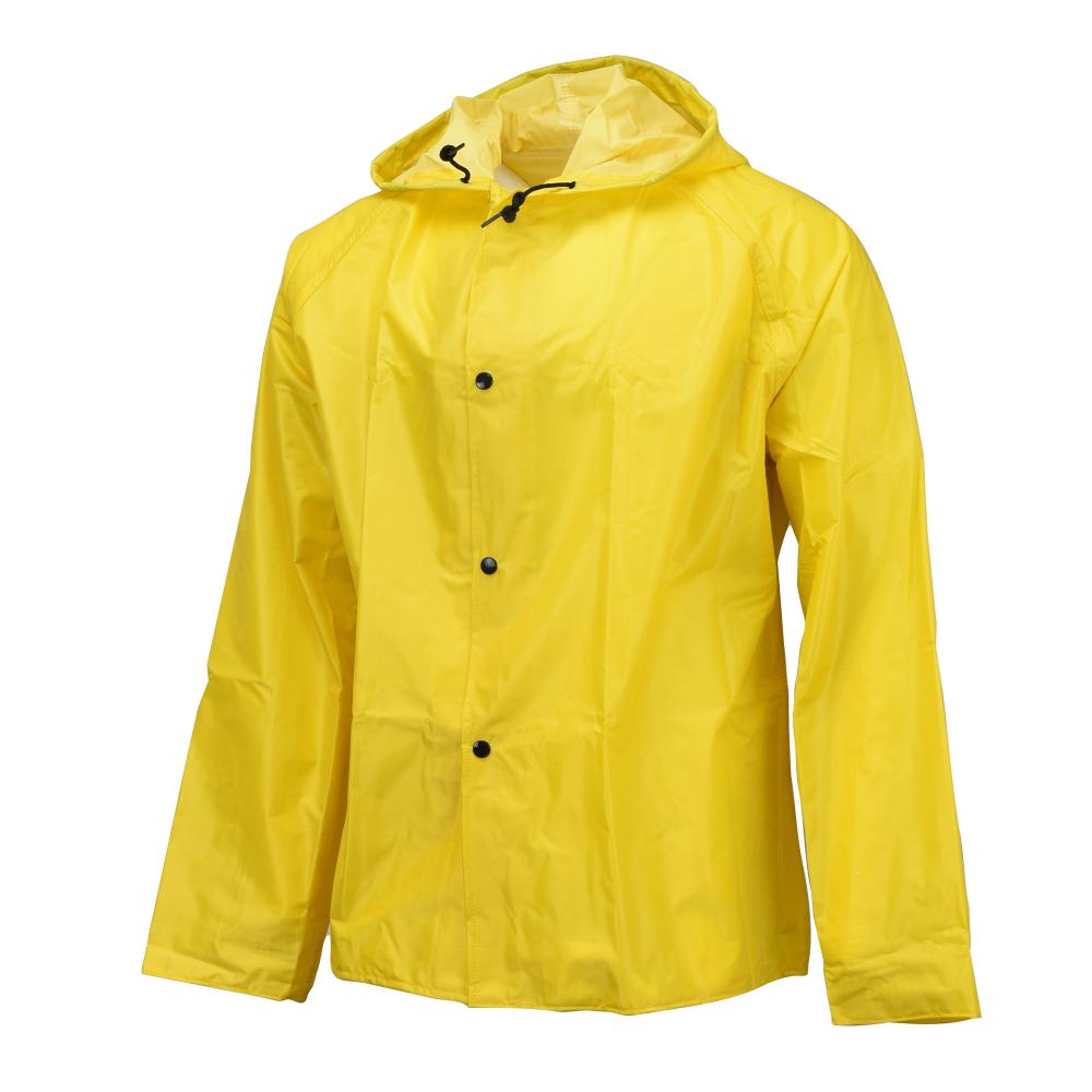 77AJ Sani Light Jacket with Hood - Safety Yellow - Size 3X