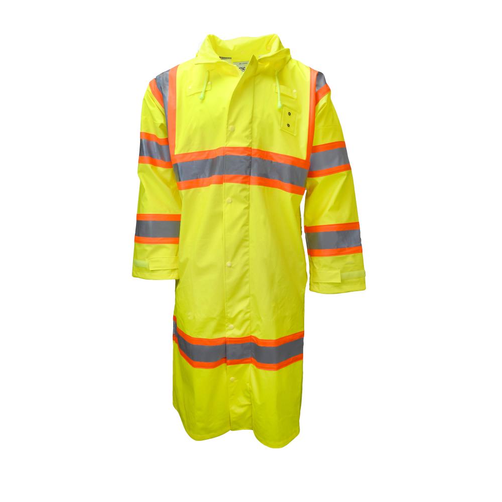 9220SC Tri-Viz Series Coat - Lime - Size XL