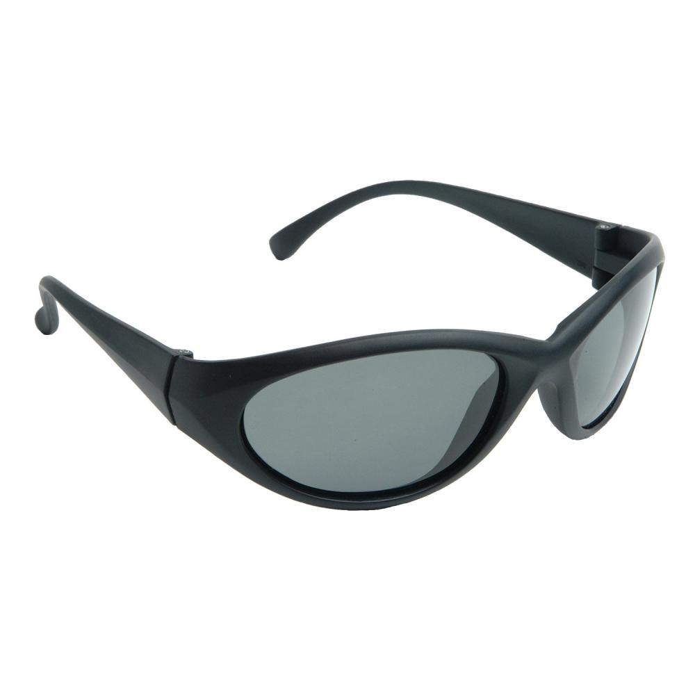 Cobalt™ Safety Eyewear - Black Frame - Polarized Smoke Lens