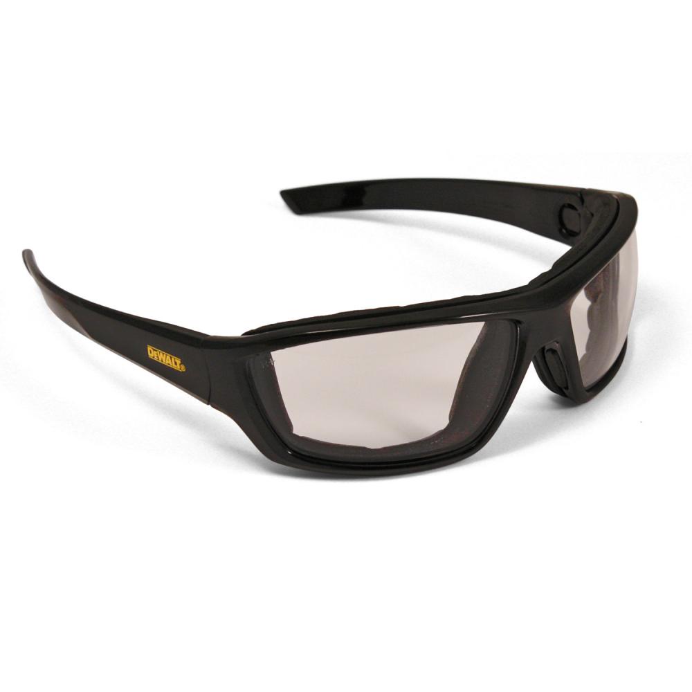 DPG83 Converter™ Safety Glass/Goggle Hybrid - Black Frame - Indoor/Outdoor Anti-Fog Lens