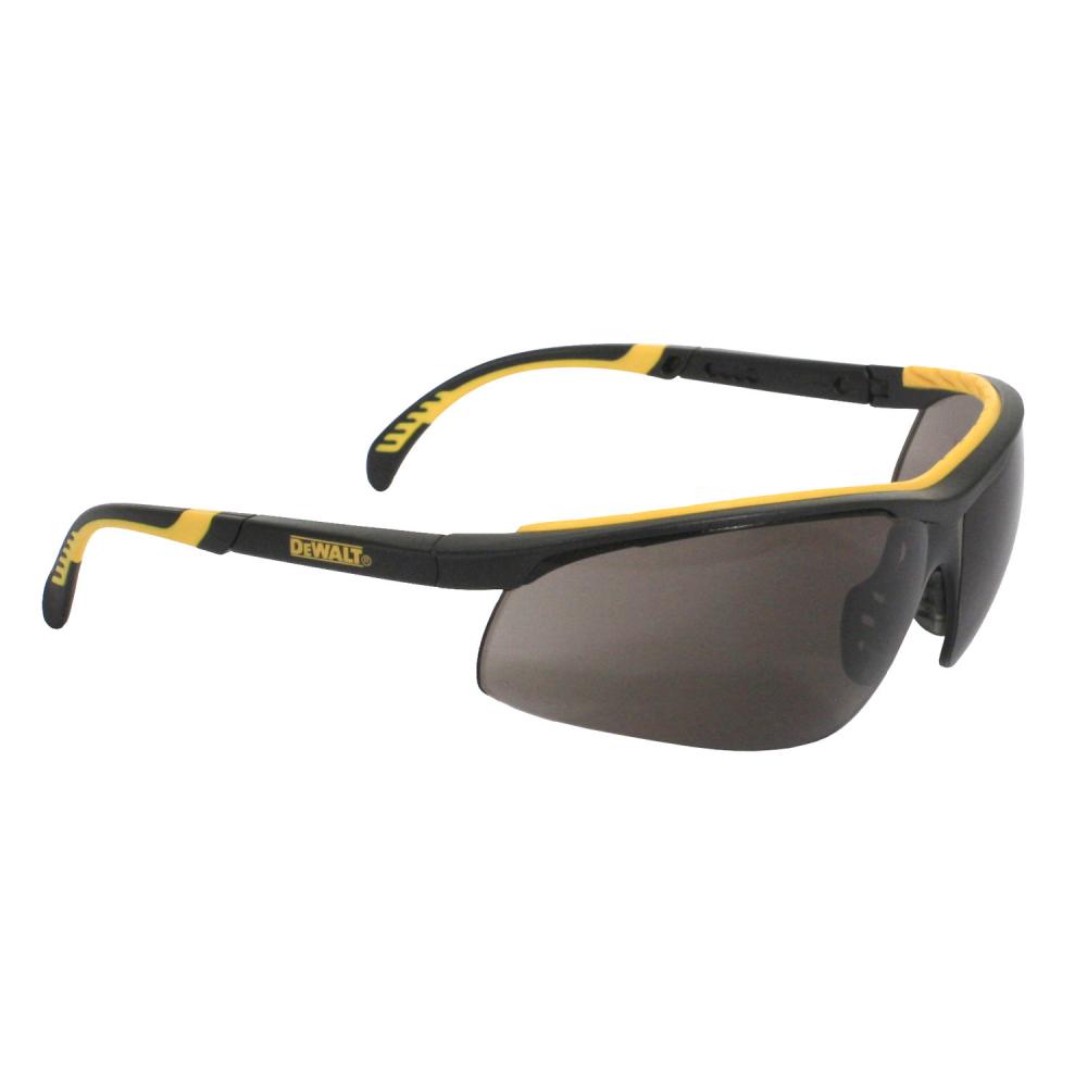 DPG55 DC™ Safety Glass - Black Frame - Smoke Lens