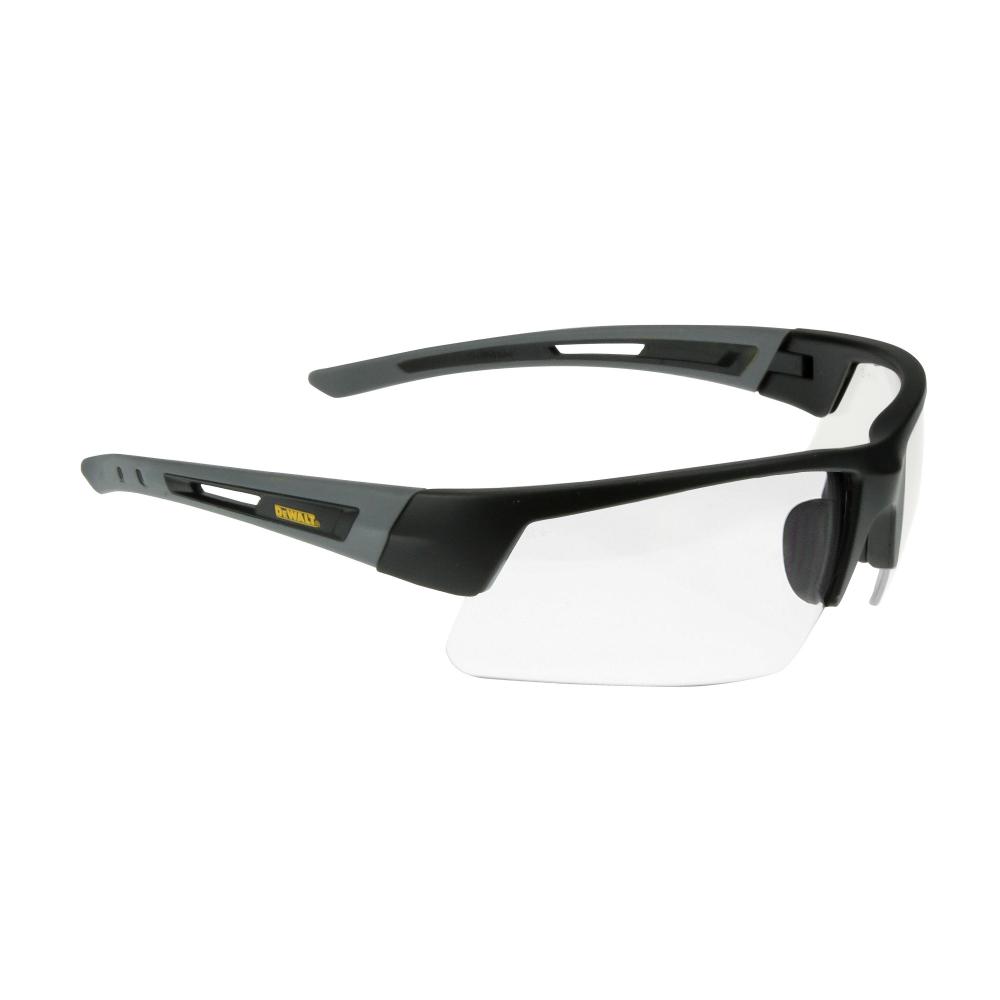 DPG100 Crosscut® Safety Glass - Black Frame - Clear Lens