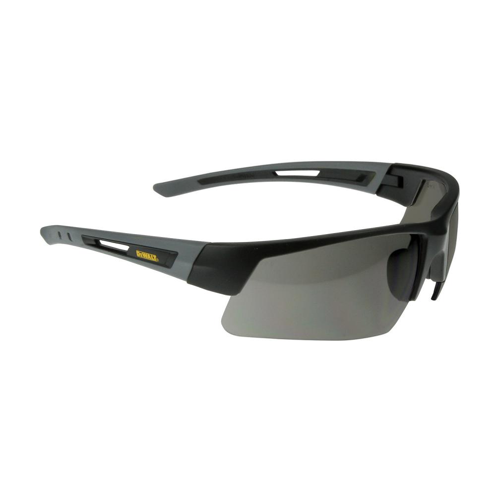 DPG100 Crosscut® Safety Glass - Black Frame - Smoke Lens