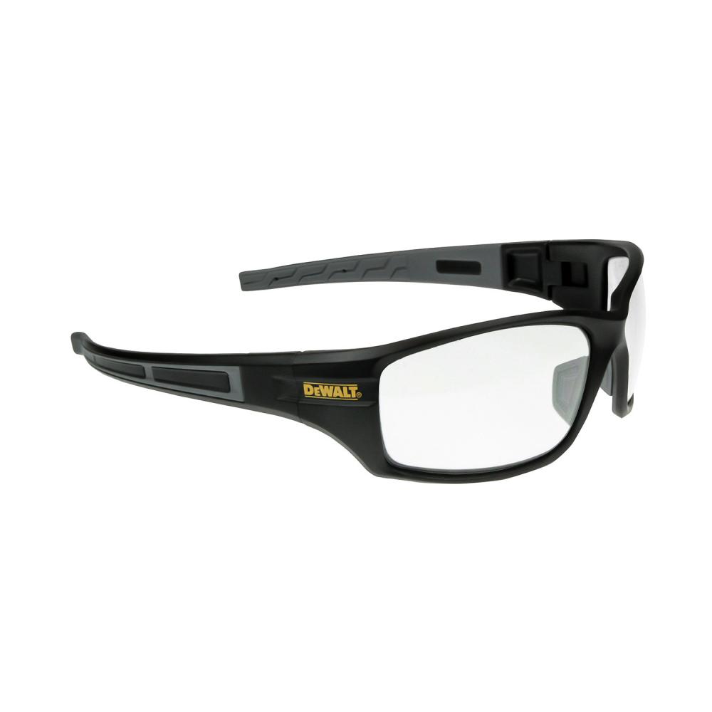 DPG101 Auger® Safety Glass - Black Frame - Clear Lens