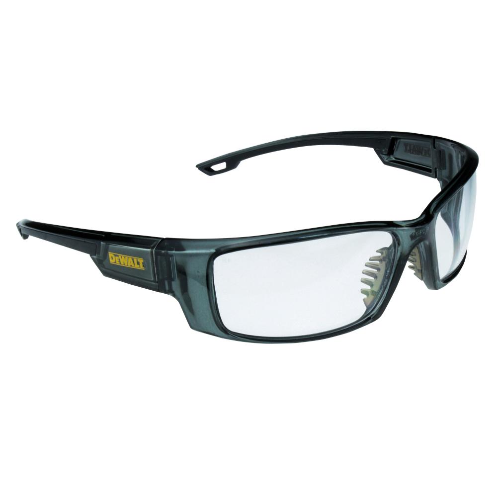 DPG104 Excavator™ Safety Glass - Black Frame - Clear Lens