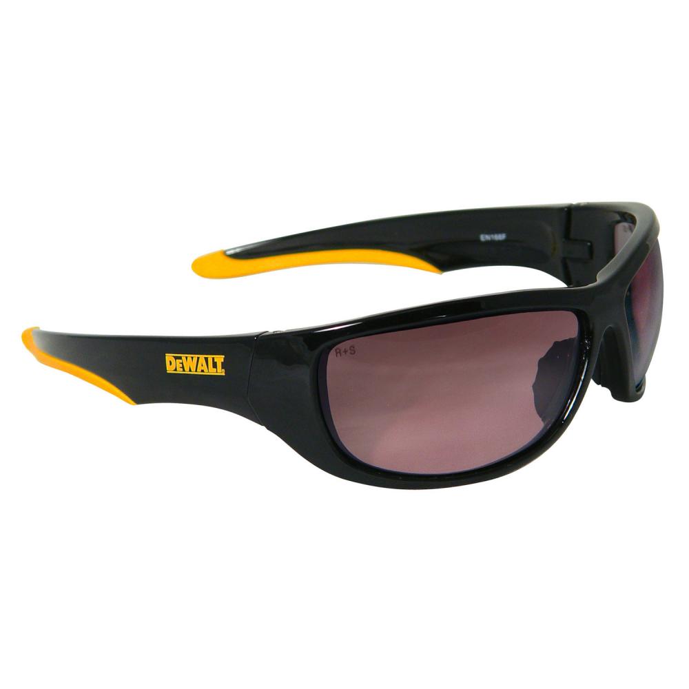 DPG94 Dominator™ Safety Glass - Black/Yellow Frame - Gradient Lens