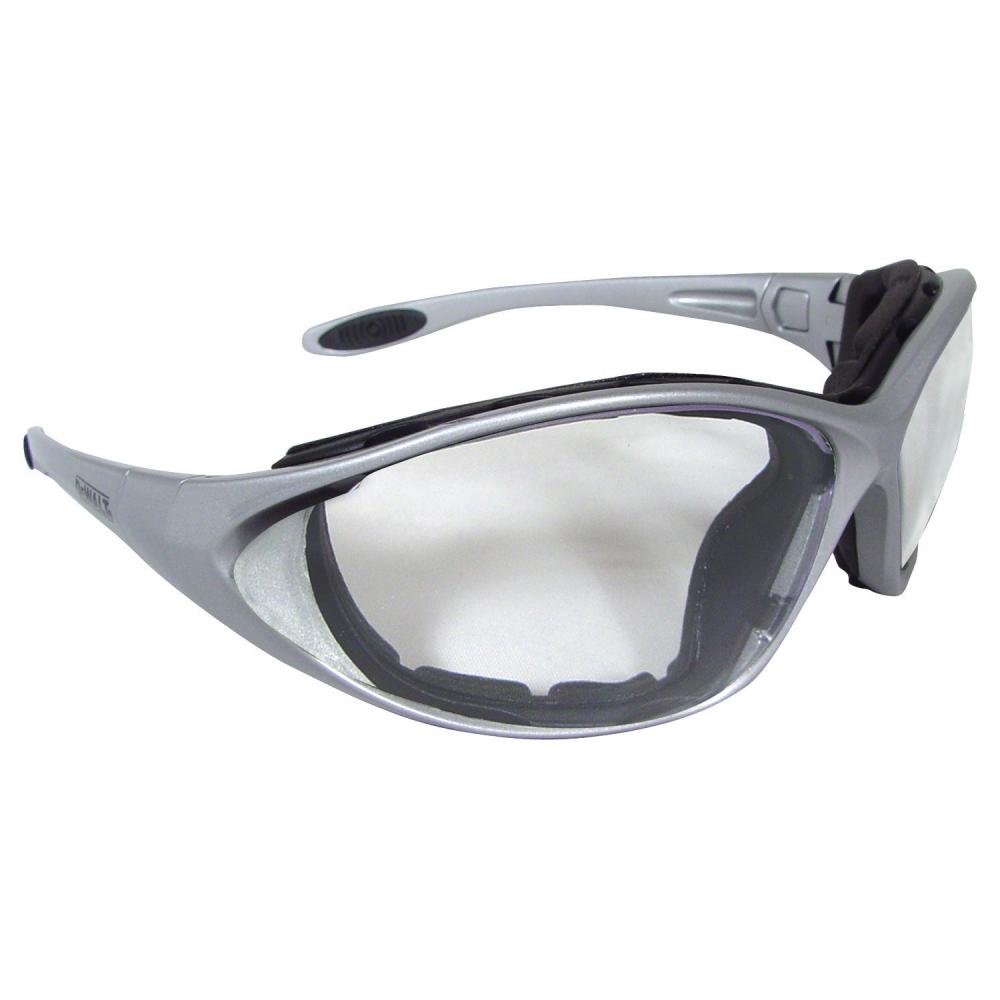 DPG95 Framework™ Safety Glass - Silver Frame - Clear Lens